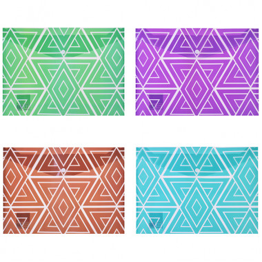 Папка канцелярская Pattern, 26х36 см, пластиковая Папка канцелярская Pattern, 26х36 см, пластиковая