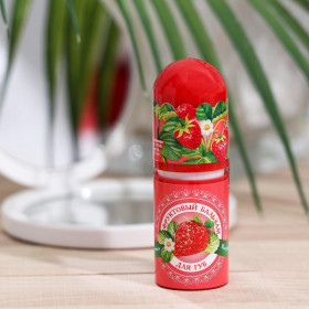 Фруктовый бальзам для губ, клубника