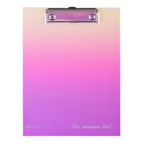Клипборд "Degrade" A5 (180x240 мм) картон толщина 2 мм, матовая ламинация, тиснение фольгой
