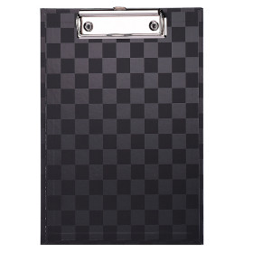Клипборд "Total black" A5 (180x240 мм) картон толщина 2 мм, матовая ламинация