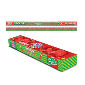JOJO JELLY Кислые ленты арбуз жевательный мармелад, блок 48 шт. (15г х 48 х 12)