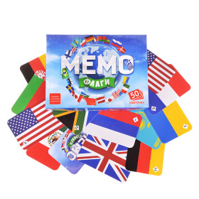 Настольная игра Мемо Флаги 7890